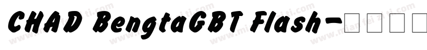 CHAD BengtaGBT Flash字体转换